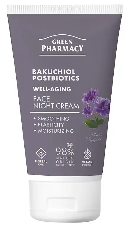 Bakuchiol & Postbiotics Night Face Cream - Skin Care Products