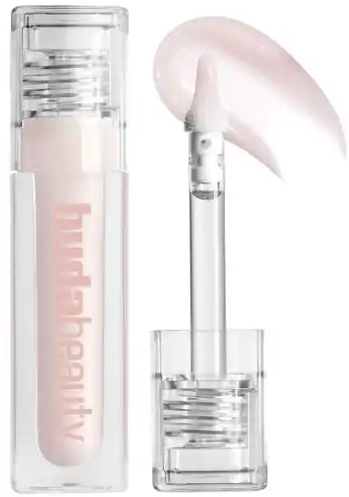 Huda Beauty Icy Nude Faux Filler Lip Gloss - Makeup