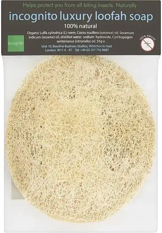 Repellent Soap with Loofah & Citronella Oil - Bath and Body