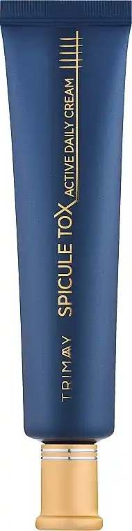 Anti-aging face cream with microneedles