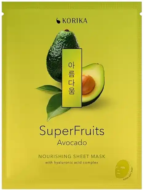 Nourishing Avocado Sheet Face Mask - Skin Care Products