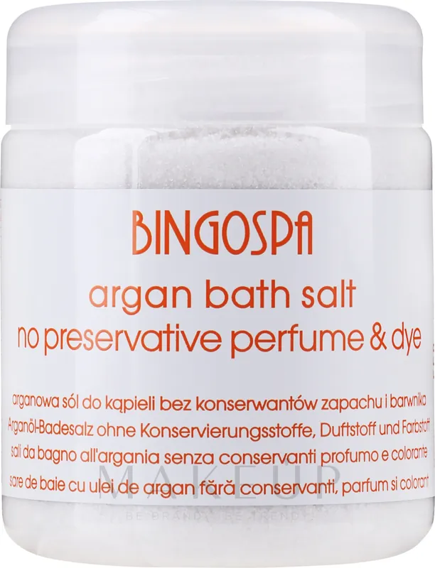 SPA Argan Salt - Bath and Body