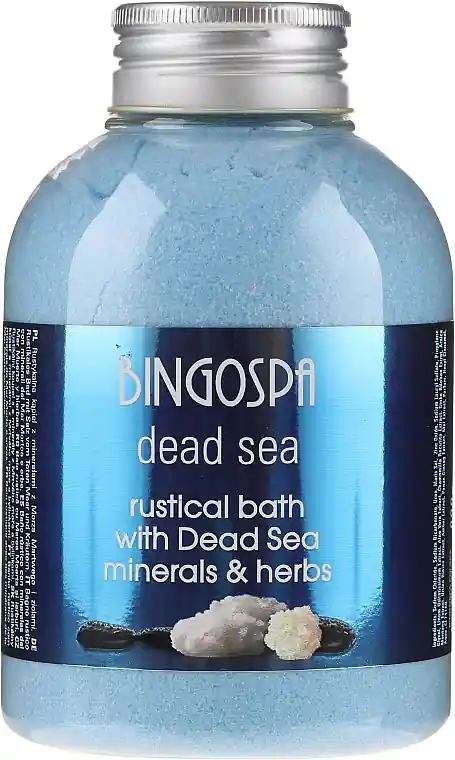 Bath Salt with Dead Sea Minerals & Herbs - Bath and Body