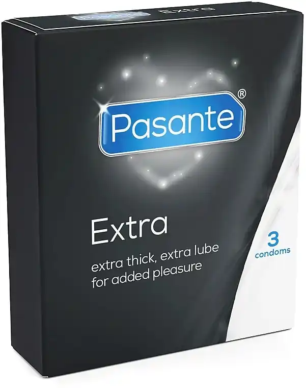 Thick Condoms, 3 pcs - Health & Care