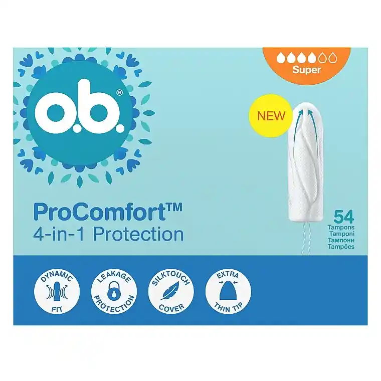 Tampons, 54 pcs. - Bath and Body
