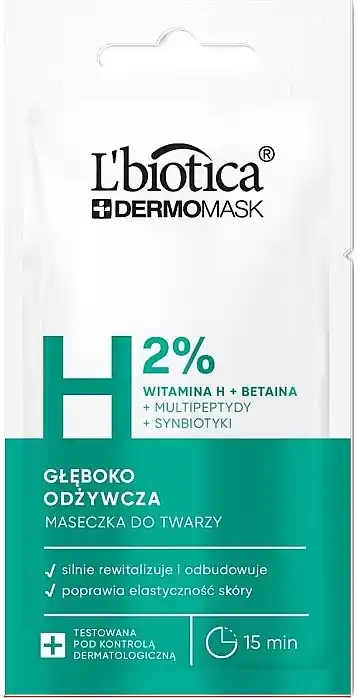 Deep Nourishing Face Mask with Vitamin H - Skin Care Products