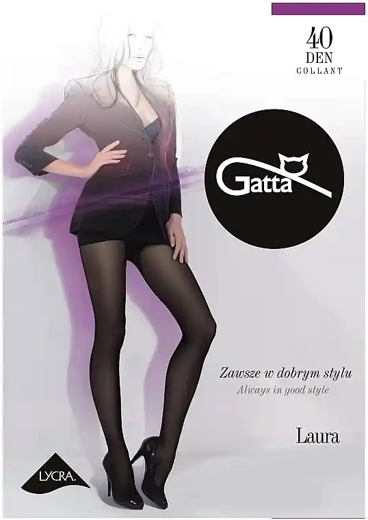 Tights "Laura" 40 Den, fumo - Clothes
