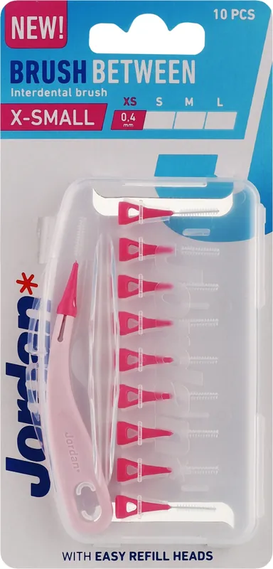 Interdental Brushes, 0.4mm, 10 pcs - Bath and Body