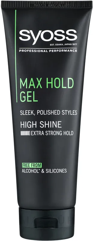Maximum Strong Hold Hair Gel