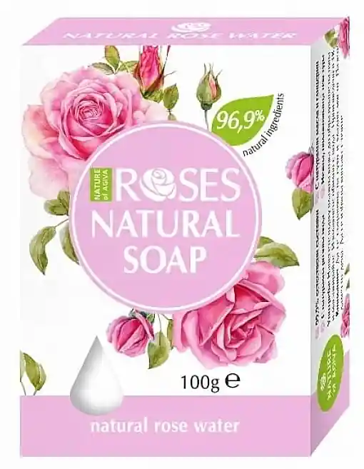 Natural Rose Soap - Bath and Body