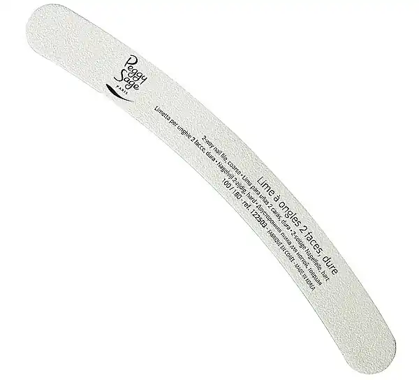Double-Sided Nail File 100/180, white