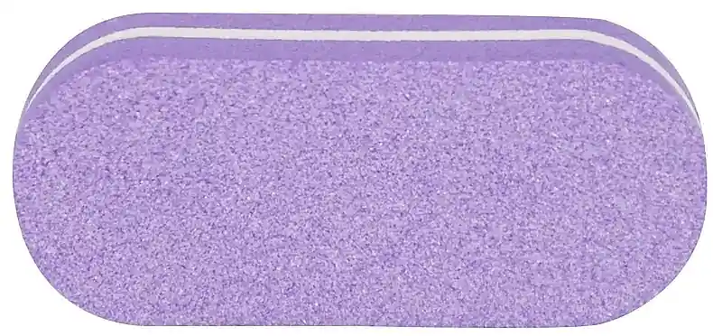 Mini Buffs, 80/100 grit, oval, purple, 40 pieces - Accessories