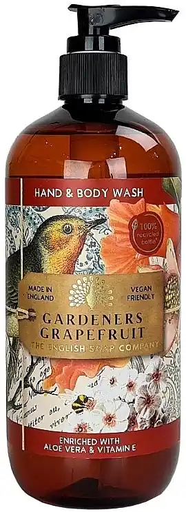Hand & Body Wash Gel 'Garden Grapefruit' - Bath and Body