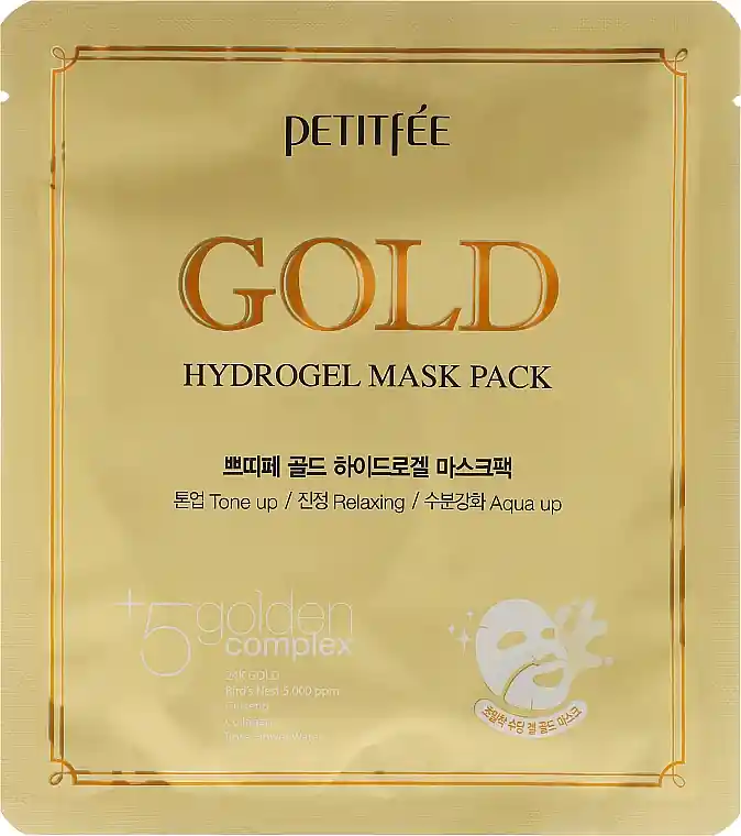 Hydrogel Face Mask with Golden Complex +5 - Skin Care Products