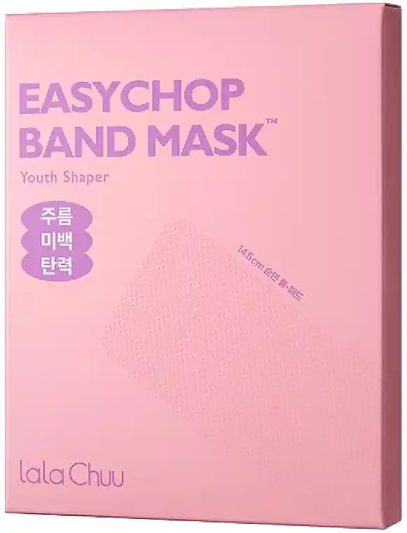 Elastic fabric face and neck mask for lifting and improving skin tone - Skin Care Products
