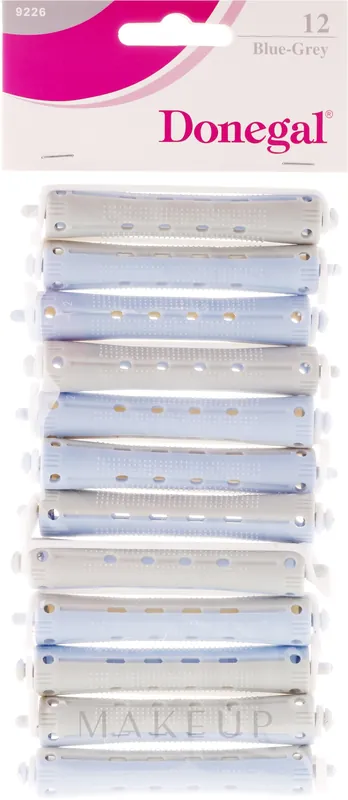 Perm Curlers, blue, 12 pcs - Accessories