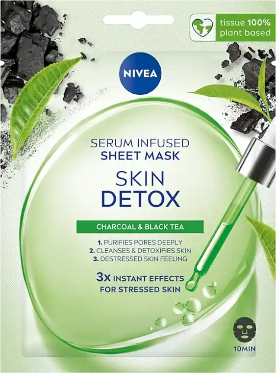 Skin Detox Serum Infused Sheet Mask - Skin Care Products