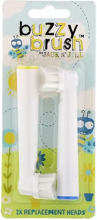 Buzzy Brush Electric Toothbrush Head, 2 pcs - Bath and Body