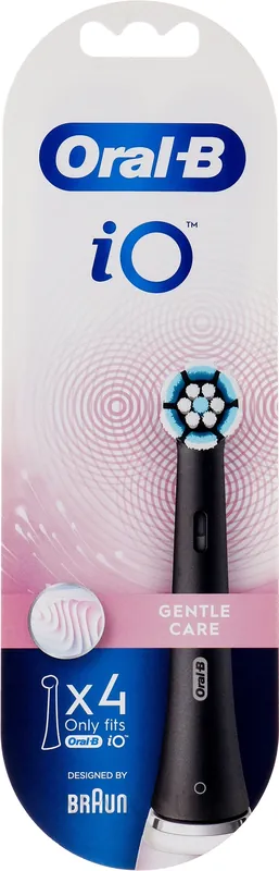 Electric Toothbrush Heads, black, 4 pcs. - Bath and Body