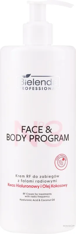 RF Cream for Treatments with Radio Frequency - Skin Care Products