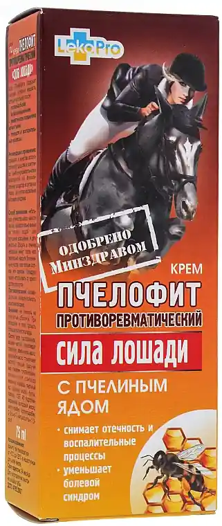 Antirheumatic Cream 'Pchelophyte. Horse Force' - Bath and Body