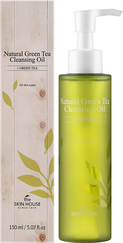 The Skin House Natural Green Tea Cleansing Oil - Makeup
