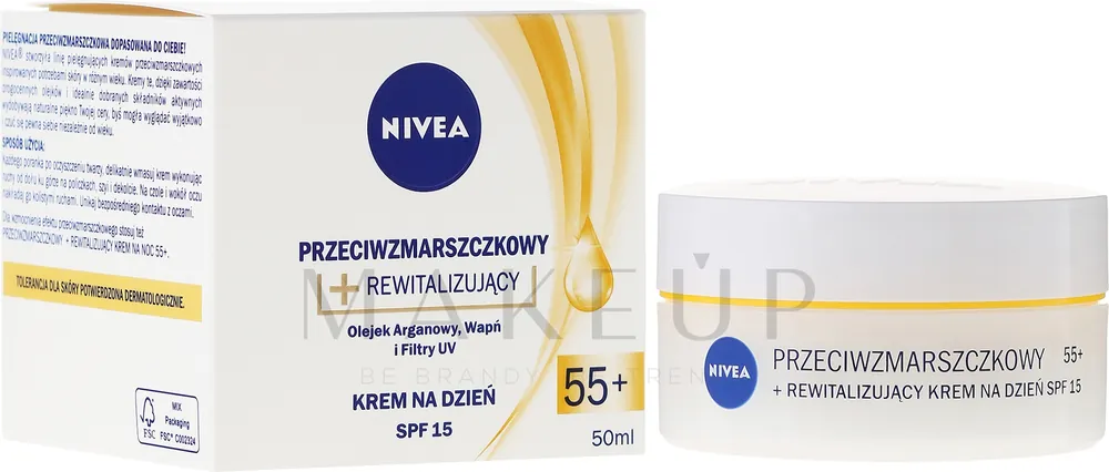 Day Cream "Youth Energy + Revitalizing" 55+ - Skin Care Products