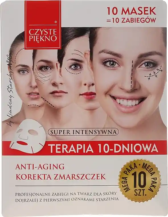 Face Mask "10 Days Therapy. Rejuvenation" - Skin Care Products