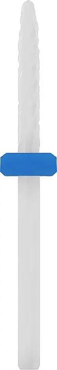 Ceramic Nail Drill CSZ2 'Small Flame', medium, blue - Accessories