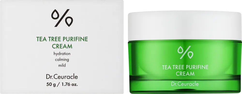 Facial Cream with Tea Tree Extract - Skin Care Products