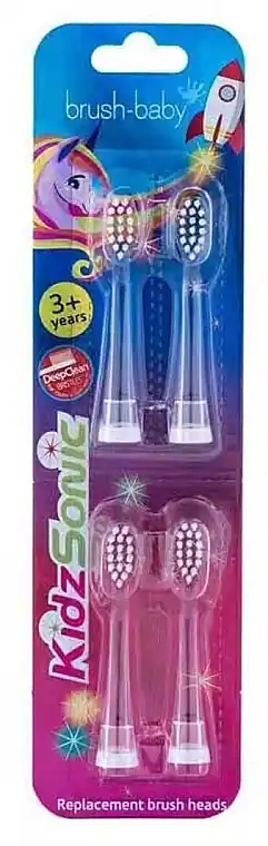 Electric Toothbrush Heads 'KidzSonic', 3+ - Bath and Body