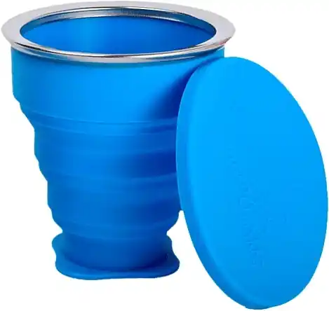 Container for Menstrual Cup Disinfection, 225 ml, blue - Accessories