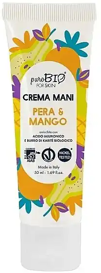 Mango Pear Hand Cream for Hydration & Protection - Bath and Body