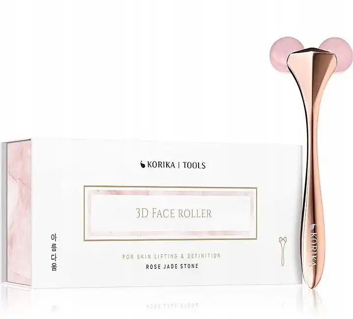 Face Massage Roller, pink - Accessories