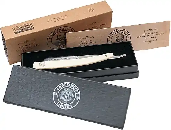 Straight Razor with Refill Blades - Men