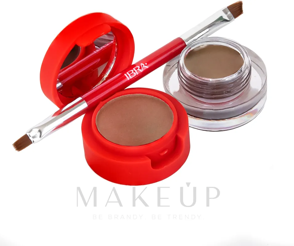 Ibra Eyebrow Pomade & Powder Cream Waterproof - Makeup