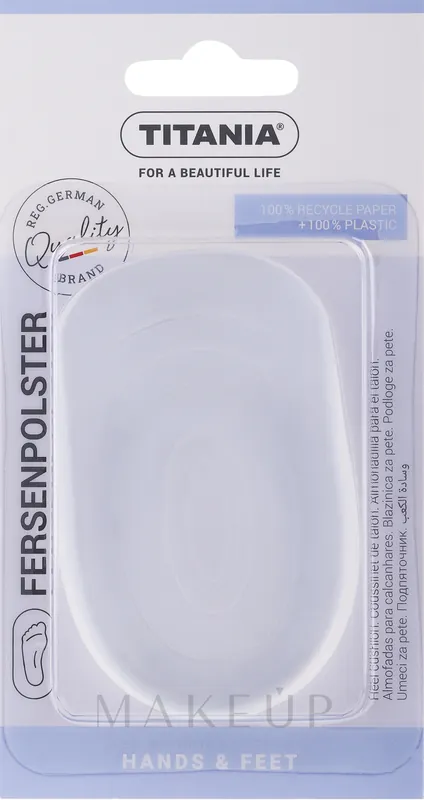 Gel Heel Pad, 5236 - Titania