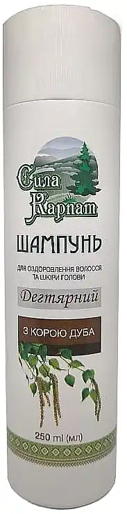 Tar Shampoo with Oak Bark 'Carpathian Power' - Hair