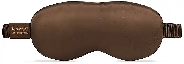 Silk Sleep Mask, coffee - Accessories