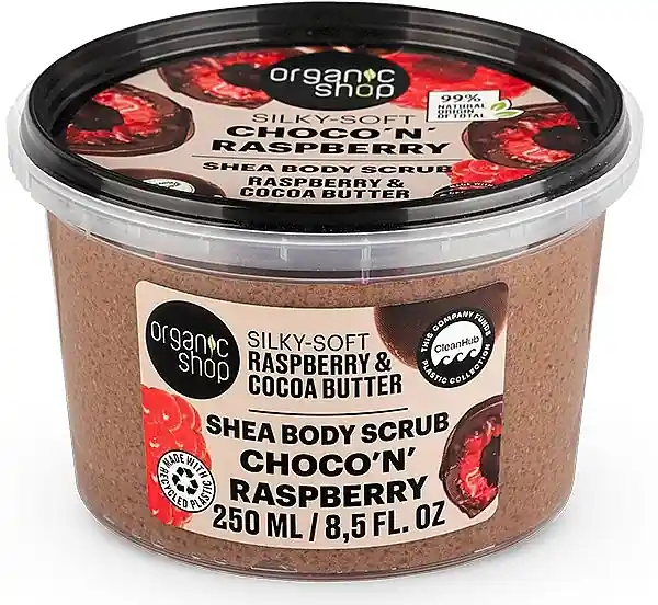 Body Scrub 'Cocoa and Raspberry' - Bath and Body