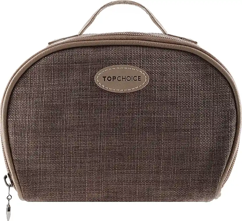 Makeup Bag "Nature Tones", 99267, beige zipper - Accessories