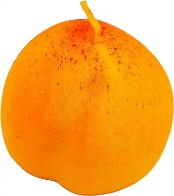 Apricot Decorative Candle - Accessories