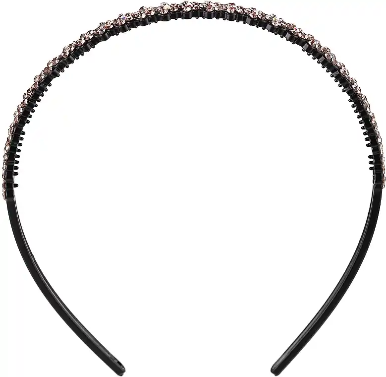 Hairband, 24511+1, with golden stones - Accessories