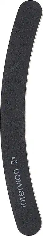 Nail File, 80/100, black, banana - Accessories
