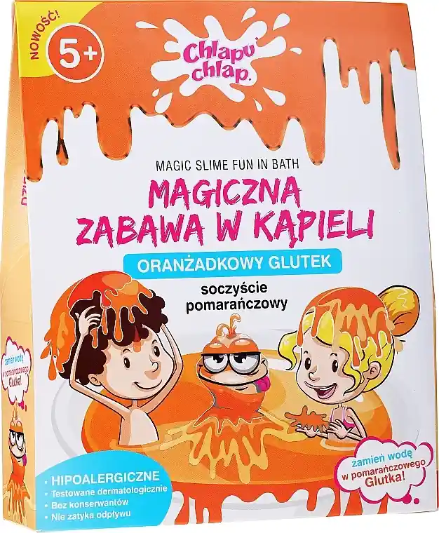 Bath Slime, orange - Bath and Body