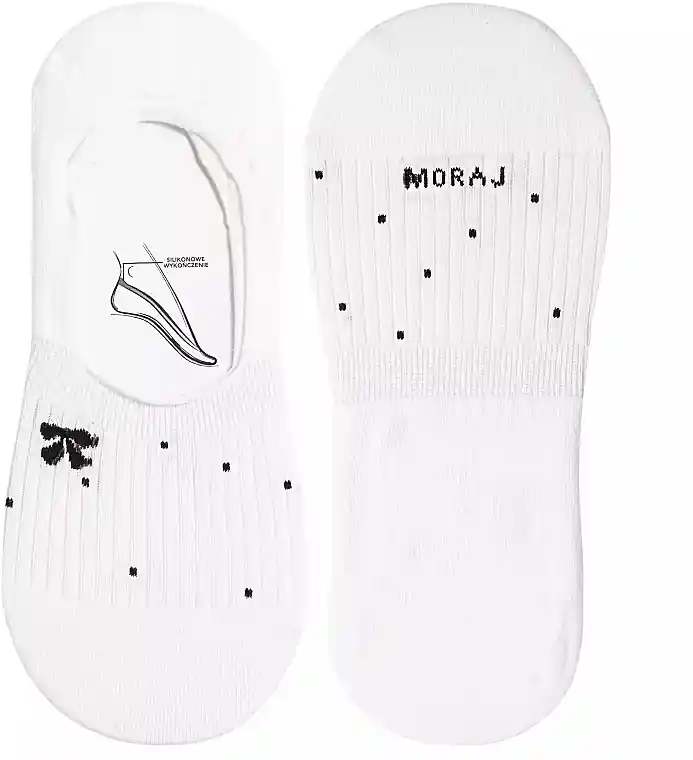 Women's ankle socks, CDB201-006, white