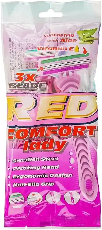 Disposable Razor for Women, 5 pcs - Bath and Body