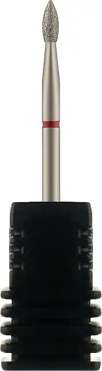 Diamond Nail Drill Bit 'Bud', 368 257 023R 2.3 mm, red mark - Accessories