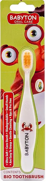 Baby Toothbrush, 12+ months, crab - Bath and Body