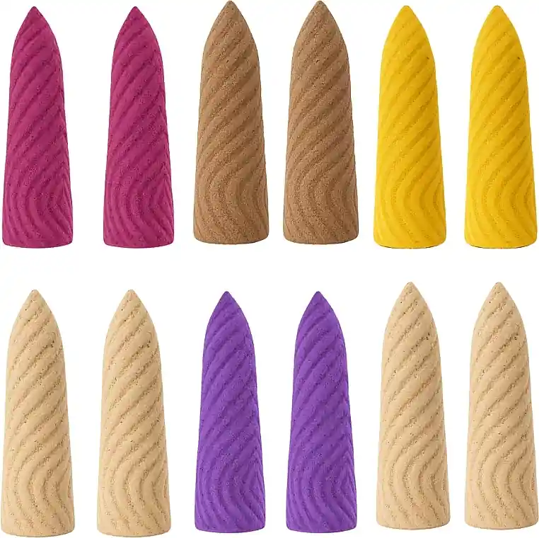 Incense Cones, aroma mix, 12 pcs. - Bath and Body